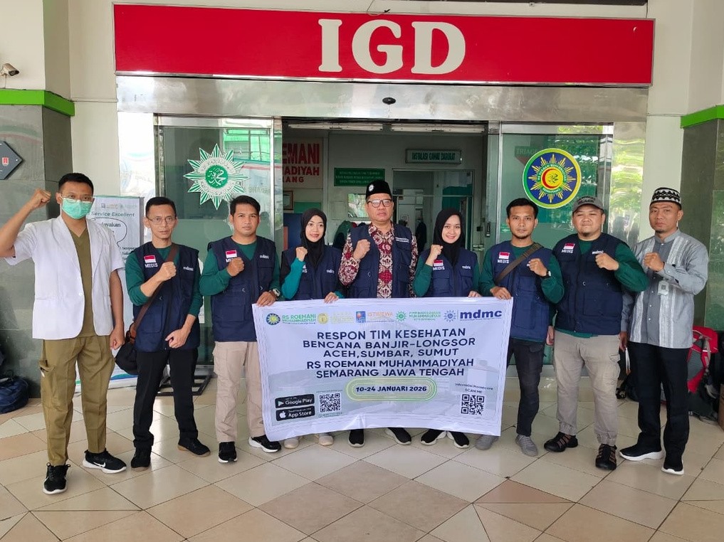 RS Roemani Siaga Kemanusiaan, Kirim Tim Emergency Medical Team untuk Respon Bencana di Aceh, Sumatra Utara dan Sumatra Barat